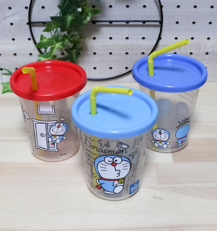 스케이터 도라에몽 빨대컵 320ml 3세트 - 하카타몰