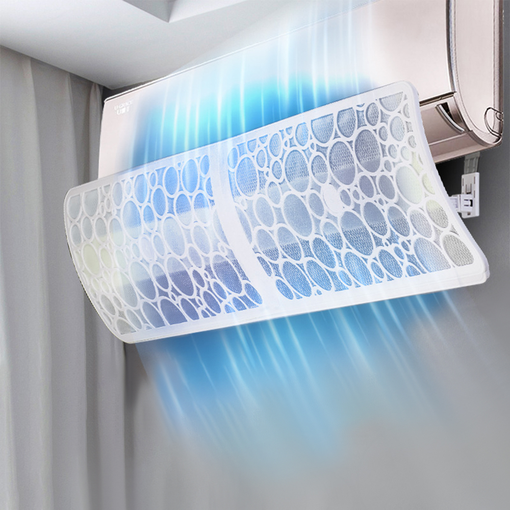 초간편설치 벽걸이 에어컨 바람막이 가림막 날개 가드 거치대 윈드플렉스