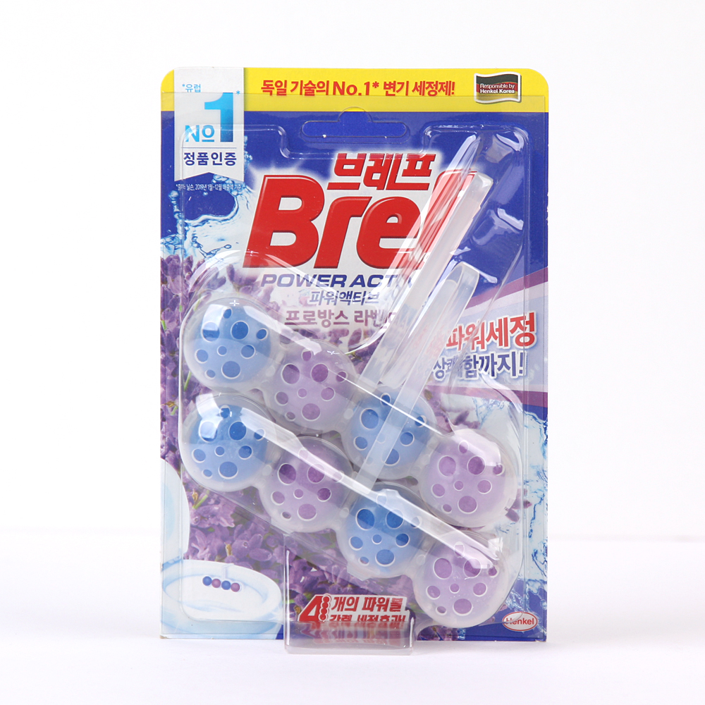 헨켈 브레프 파워 액티브 변기세정제 50g X2P 프로방스 라벤더