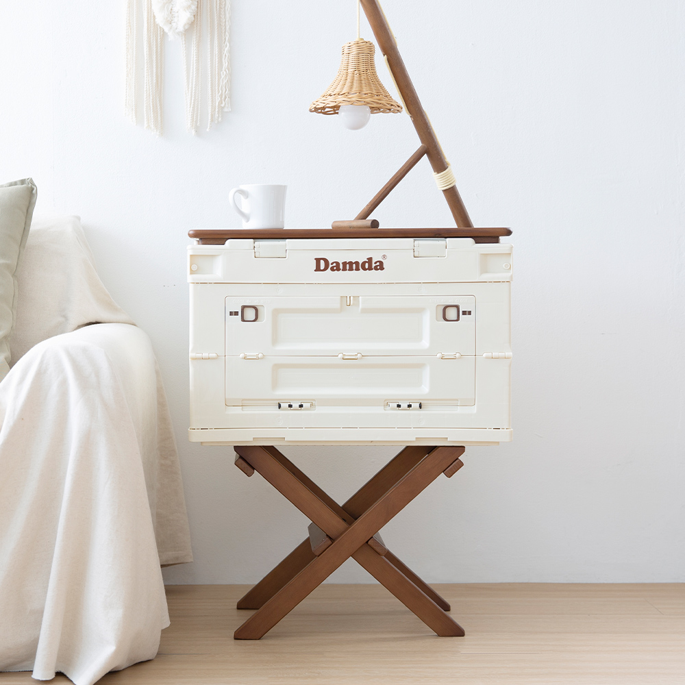 원목 쿨러스탠드 쿨러받침대 워터저그 우드 차박 캠핑장비 아이스박스 거치대