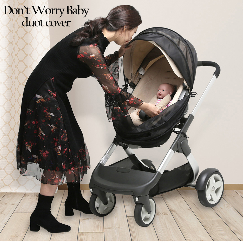 유모차 커버 미세먼지 벌레차단 돈워리베이비 유모차가리개