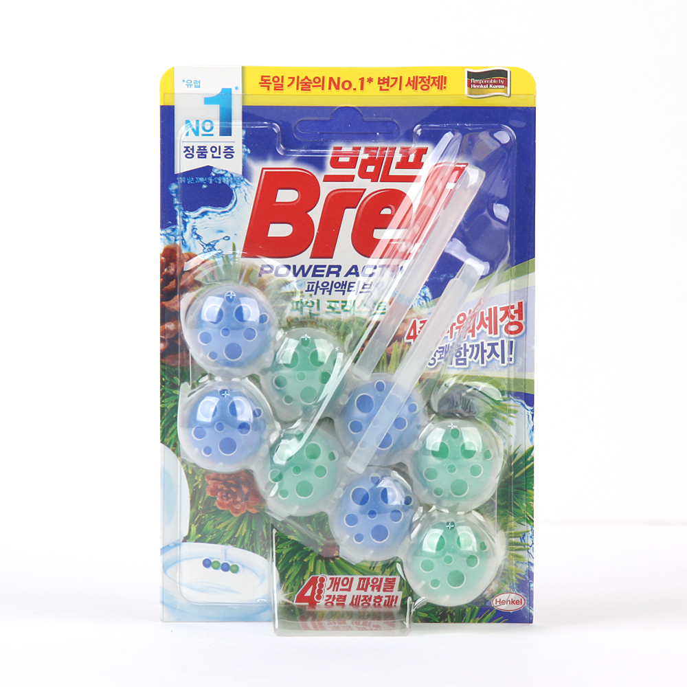 헨켈 브레프 파워 액티브 변기세정제 50g X2P 파인 포레스트