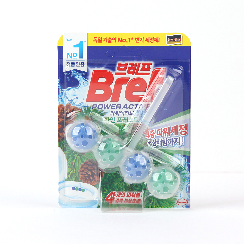 헨켈 브레프 파워 액티브 변기세정제 50g 파인 포레스트