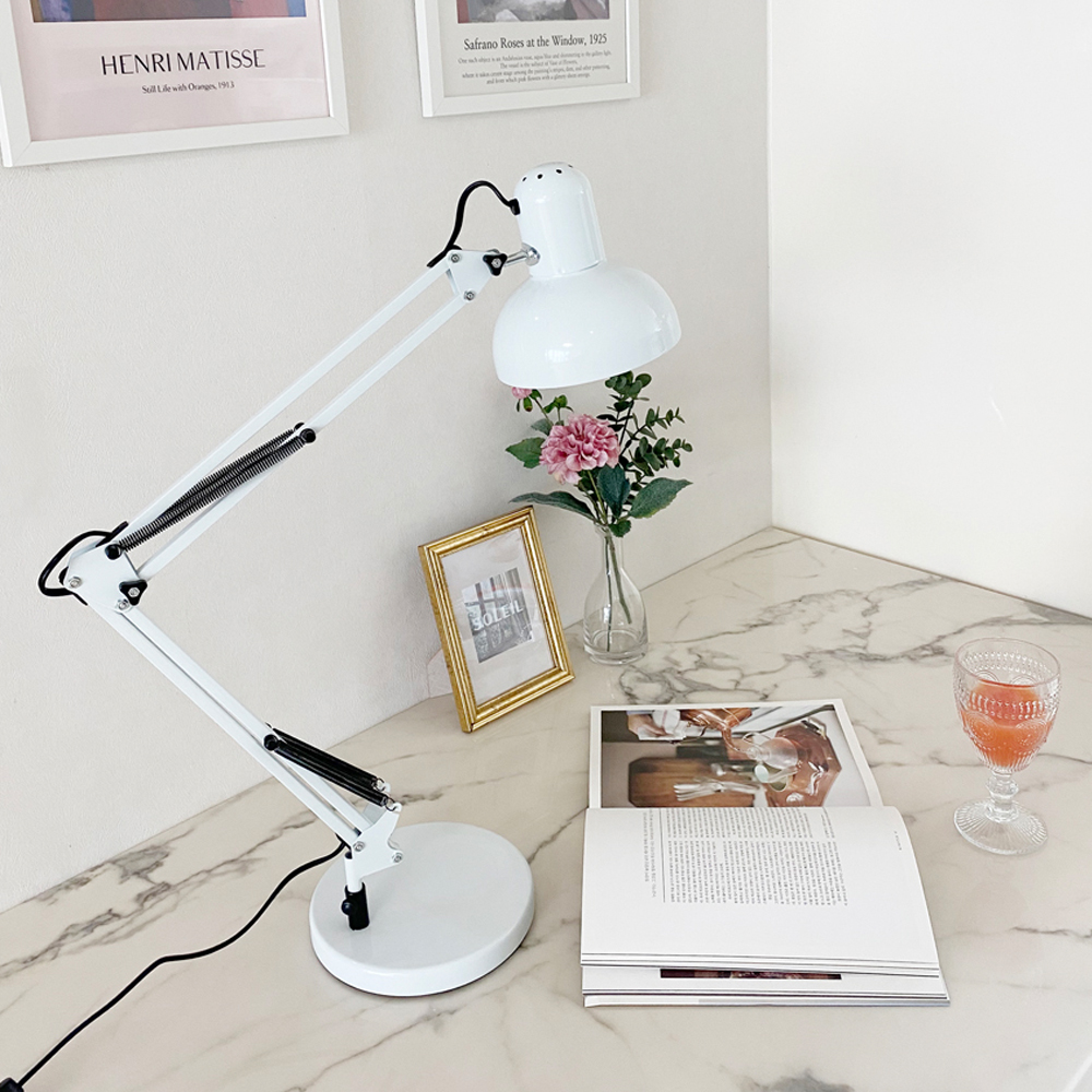 책상 스탠드조명 독서등 공부스탠드 집게조명