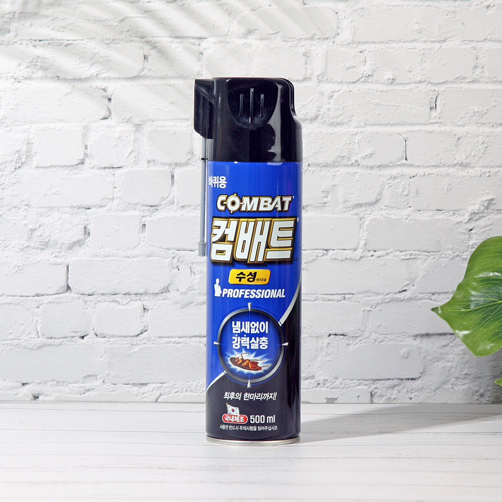 컴배트 프로페셔널 바퀴 개미 해충 에어졸 500ml - 상세 이미지 3
