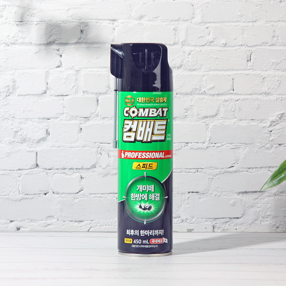 컴배트 프로페셔널 바퀴 개미 해충 에어졸 500ml - 상세 이미지 5