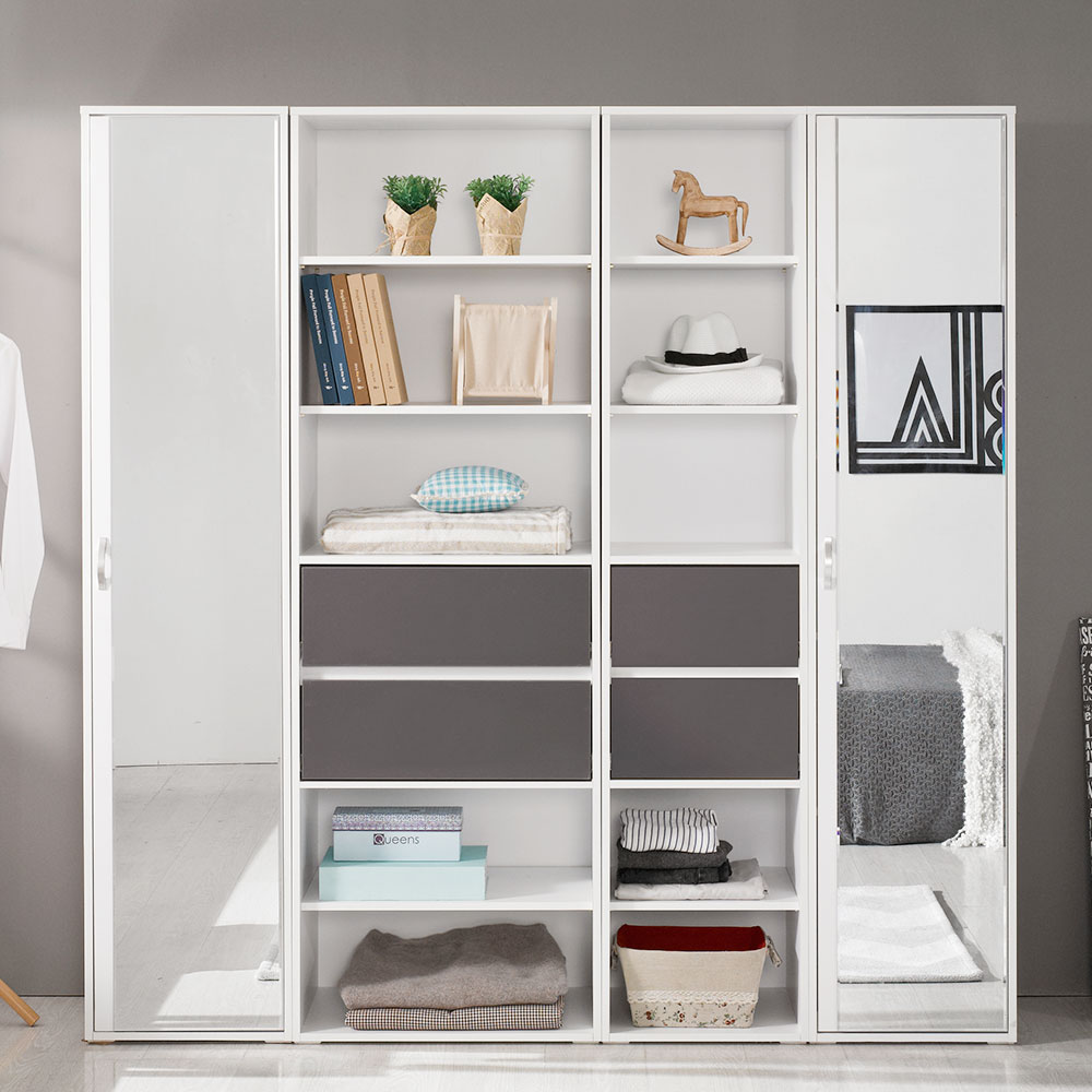 프레소 틈새 수납장 거실 미니 옷 베란다 슬림 다용도 5단 폭좁은 침대 오픈