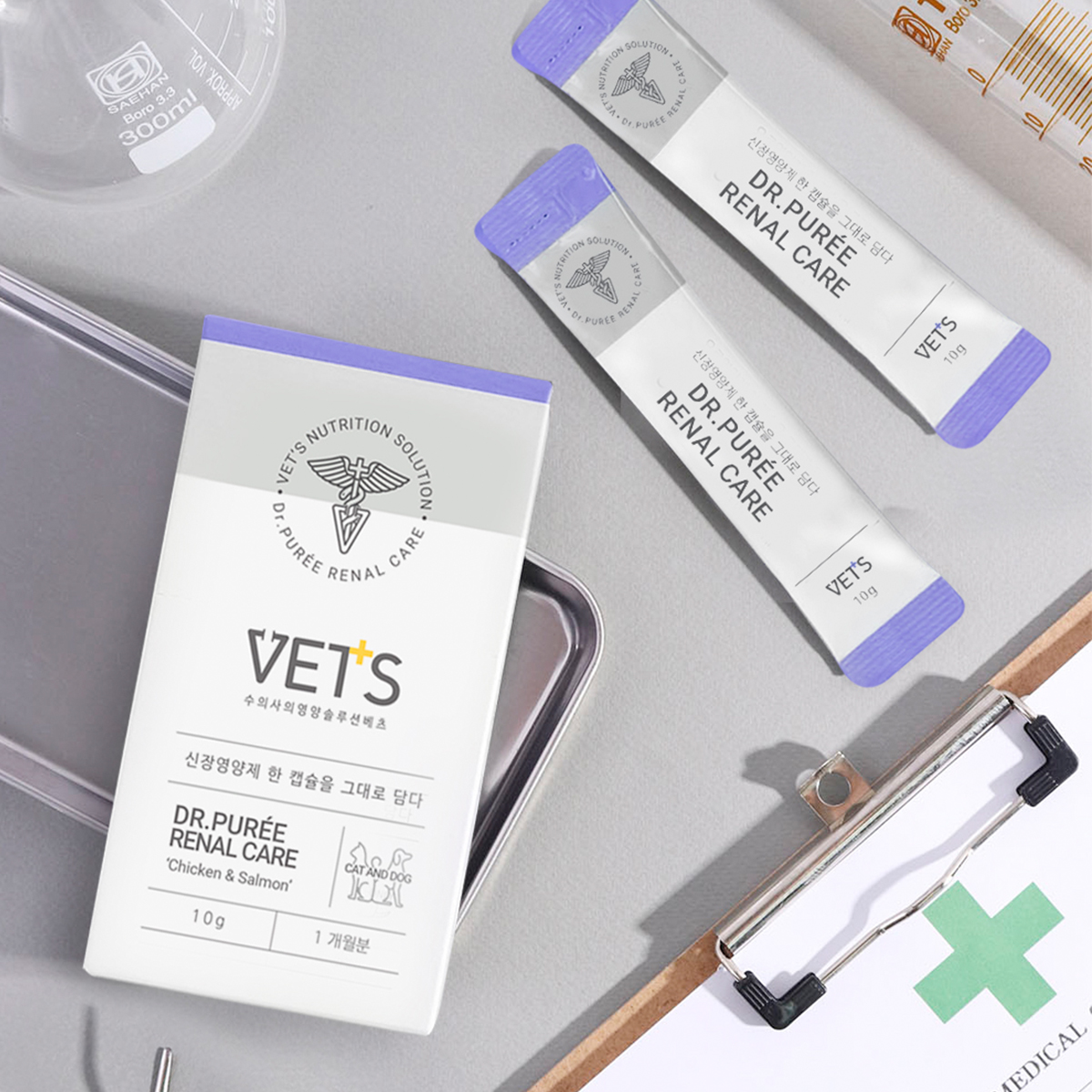 레날케어 한달분 강아지 신장 심장 영양제 신부전 오메가3