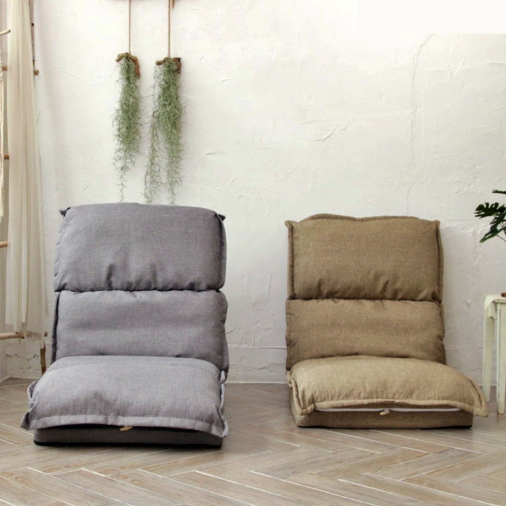 1인용 좌식 소파 낮은쇼파 바닥쇼파 일인 1인 자취방소파 등받이 거실 일인용 패브릭 자취