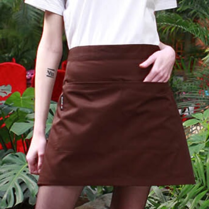 짧은앞치마 숏앞치마 바리스타앞치마 보육교사 유치원 어린이집 애견미용 남자 여름 목공