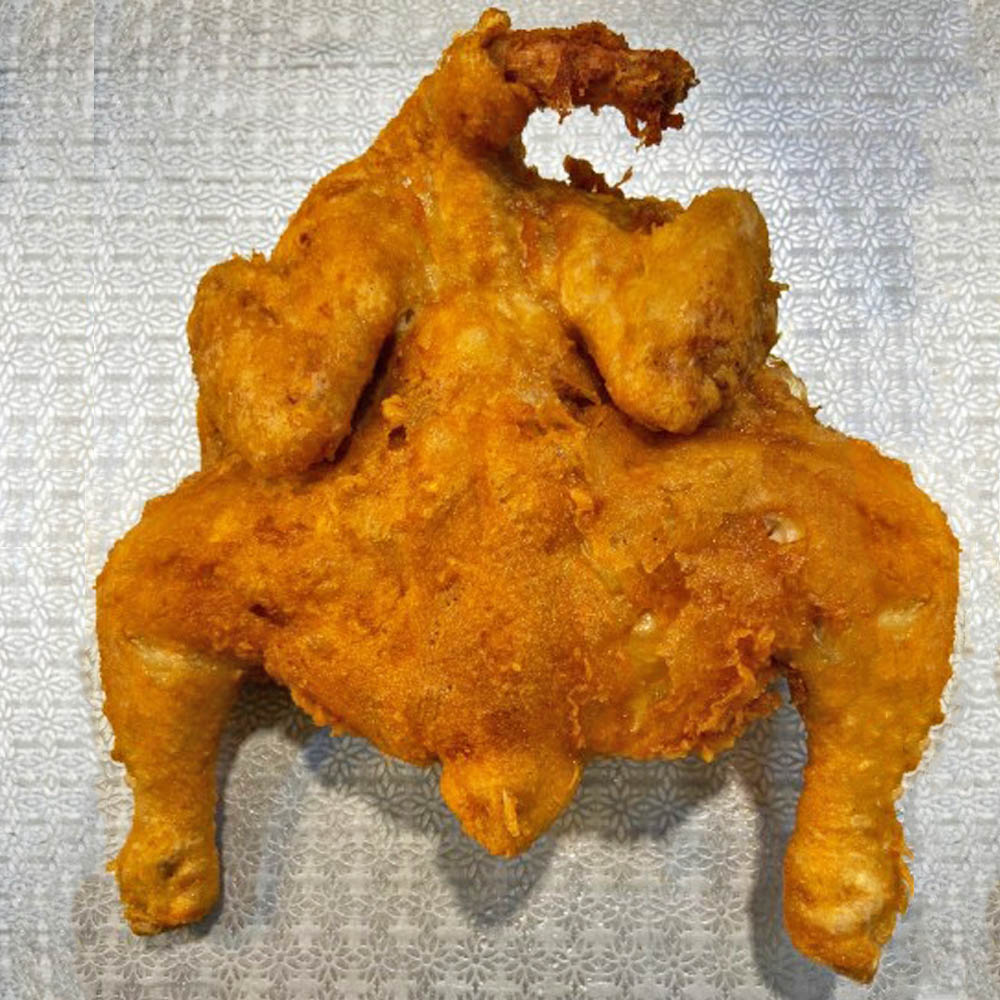 [대구시 배달] 바삭하게 튀긴 옛날통닭 800g [서남신 민지닭나라] : 동네시장 장보기