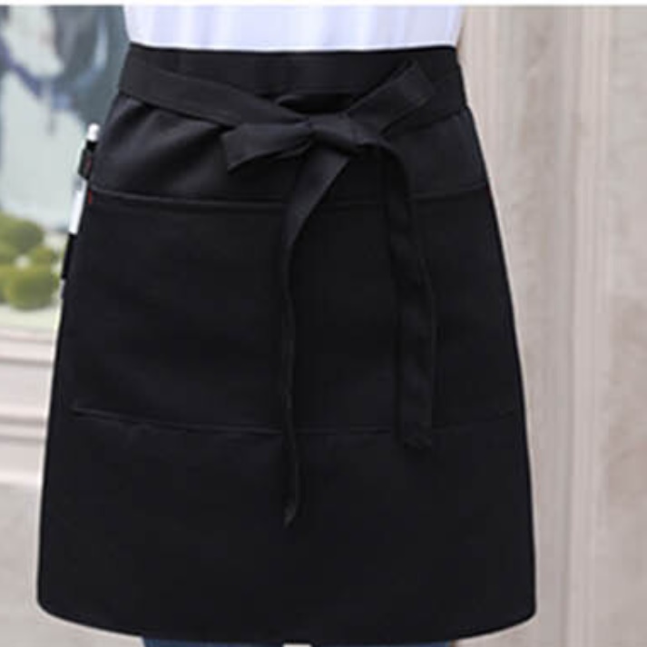 짧은앞치마 숏앞치마 바리스타앞치마 보육교사 유치원 어린이집 애견미용 남자 여름 목공