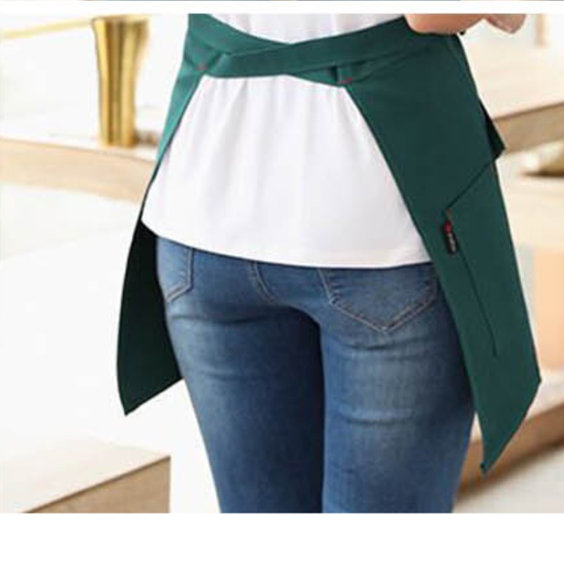 짧은앞치마 숏앞치마 바리스타앞치마 보육교사 유치원 어린이집 애견미용 남자 여름 목공