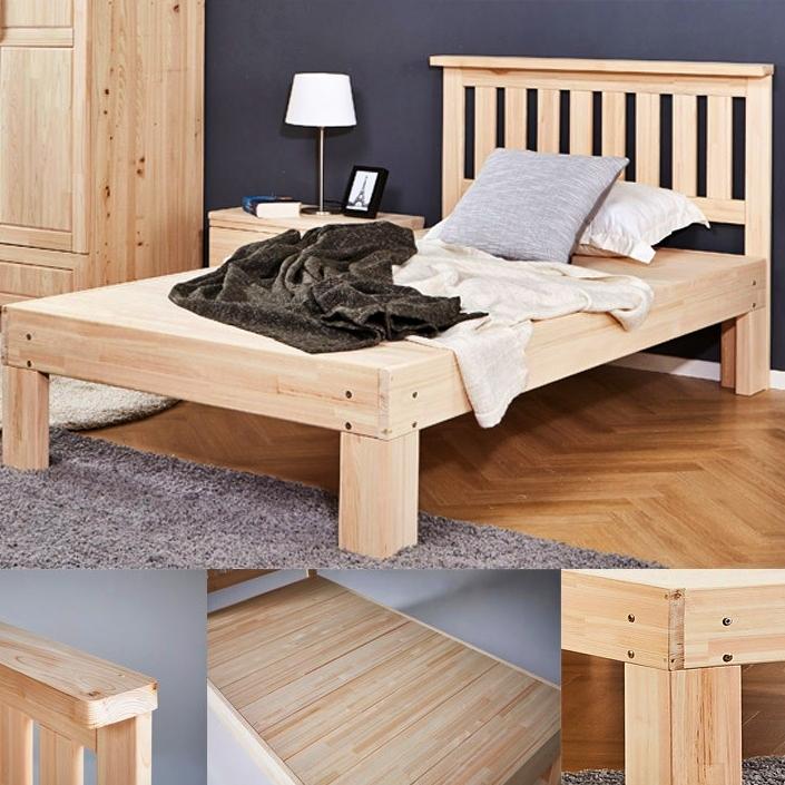 평상 편백나무 원목 침대 틀 SS 매트리스 받침 대 슈퍼싱글 파레트 깔판 갈빗살