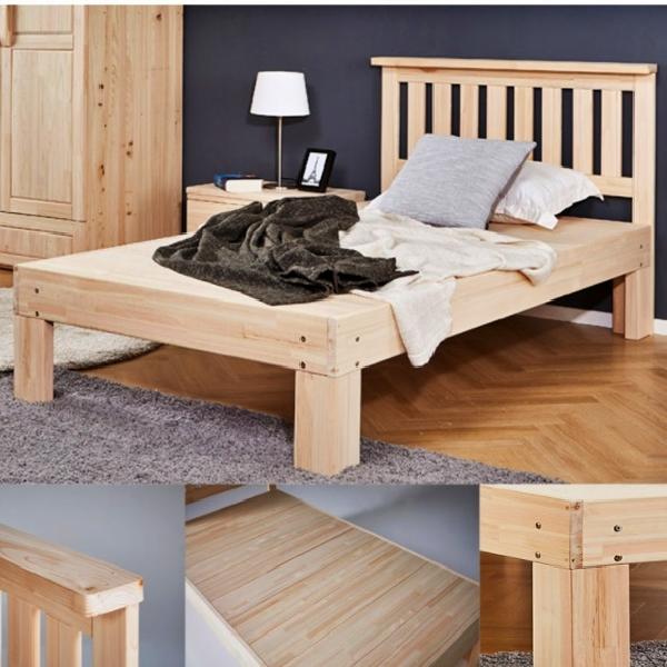 히노끼 평상 침대 편백 나무 침대 틀 SS 매트리스 받침 대 슈퍼싱글 파레트 깔판 갈빗살