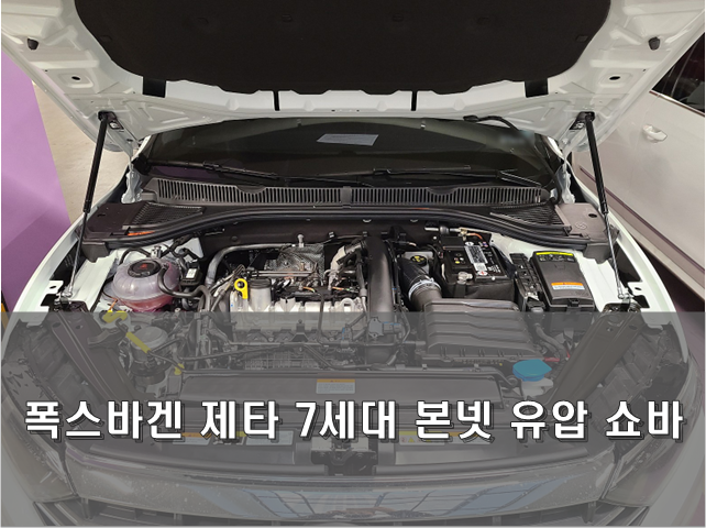 폭스바겐 제타 본넷 리프트 유압 쇼바 용품 - 메인 이미지