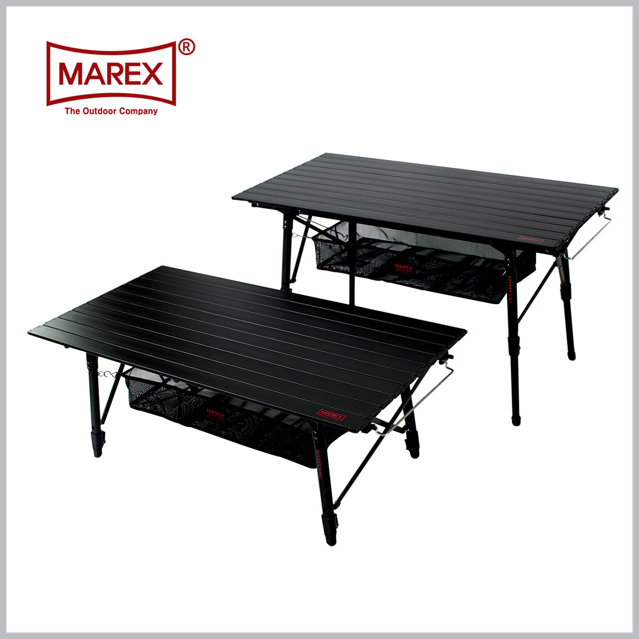 캠핑테이블 마렉스 롤테이블 접이식 캠핑 차박 경량 컴팩트 튼튼한 블랙에디션 850