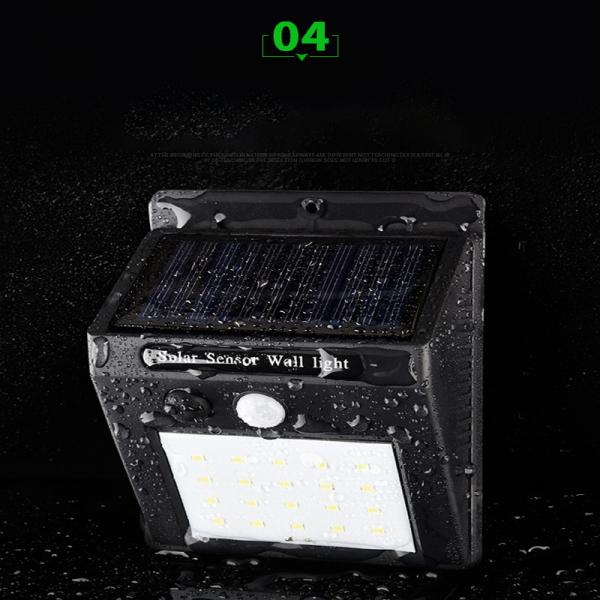 실외 바닥조명 경관조명 태양광 벽부등 태양열 센서등 쏠라 라이트 led 외등 계단등 조경 - 상세 이미지 3