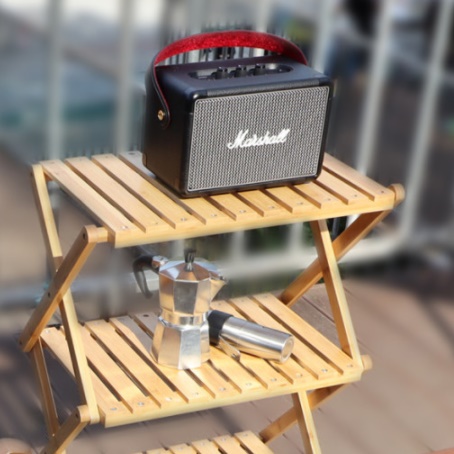 캠핑보조테이블 캠핑정리대 캠핑용 3단 폴더블쉘프