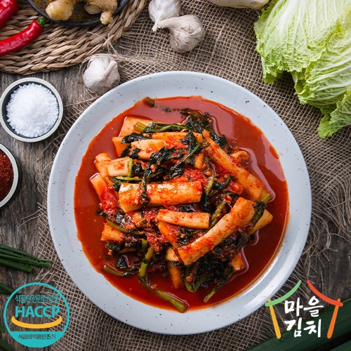 마을식품 맛있게 매운 갓김치 국내제조 10kg, 1개 - 상세 이미지 5