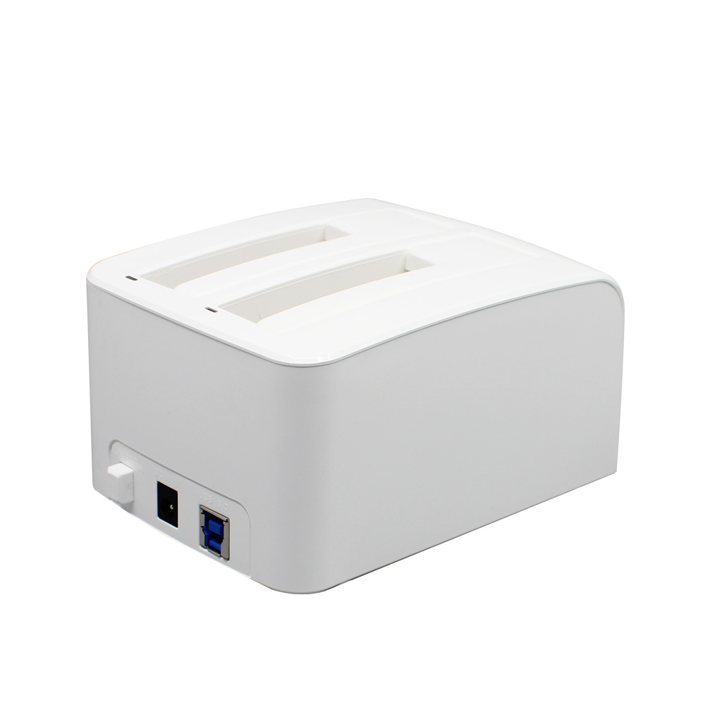 2베이 HDD 도킹스테이션 하드 도킹스테이션 독 카피 복사기 USB 3.0 HDD 복제 이미지 3