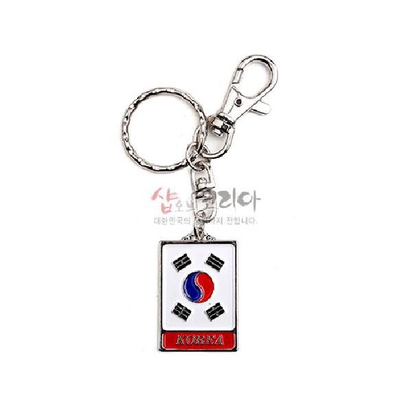 사각열쇠고리 5p세트-태극기 - 상세 이미지 2