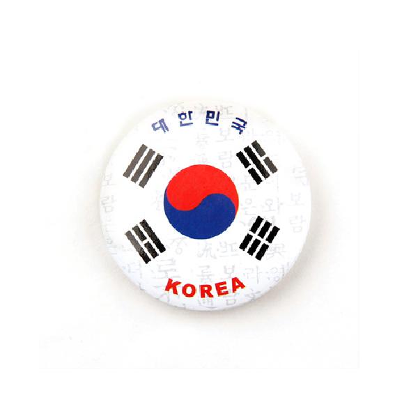 한국전통문양 원형메모홀더 4종 냉장고자석 - 상세 이미지 4