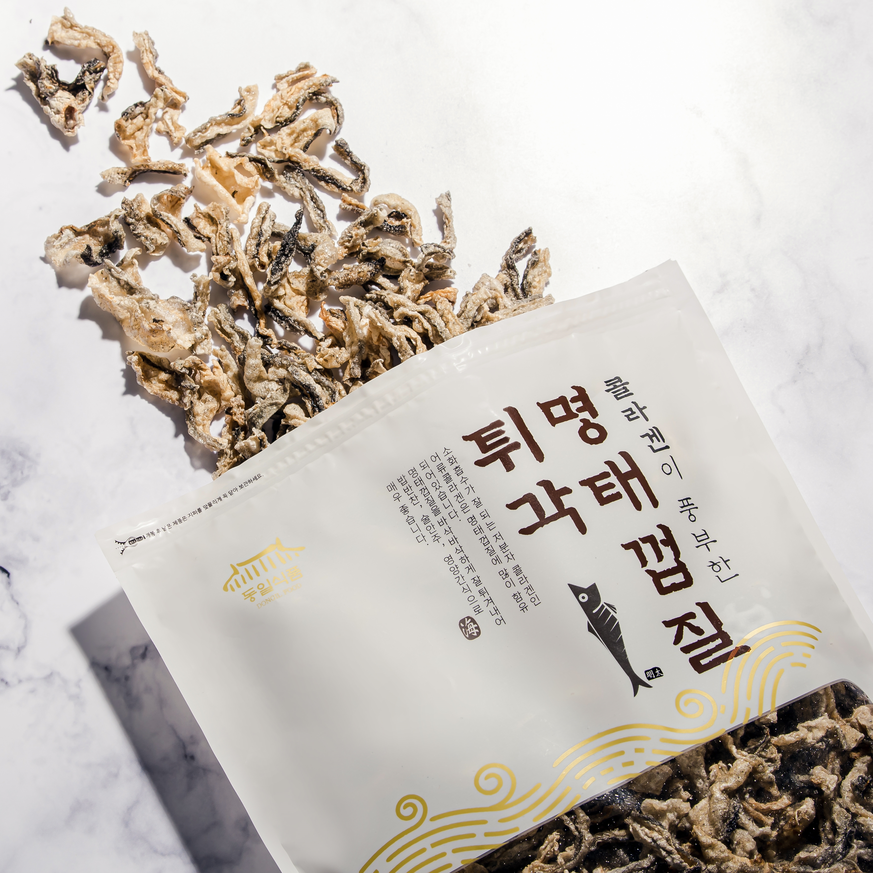명태껍질튀각 300g 황태껍질부각 콜라겐 이미지 3