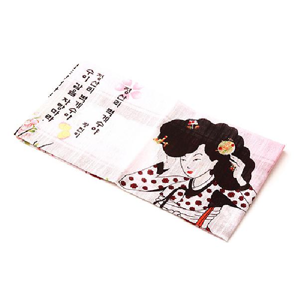 외국인한국선물 민속화 손수건-황진이1 - 상세 이미지 4