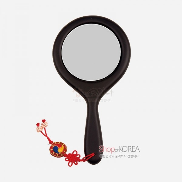 외국인 친구 선물 감동한 한국 전통 자수 주머니 거울-연분홍 한국기념품 - 상세 이미지 5