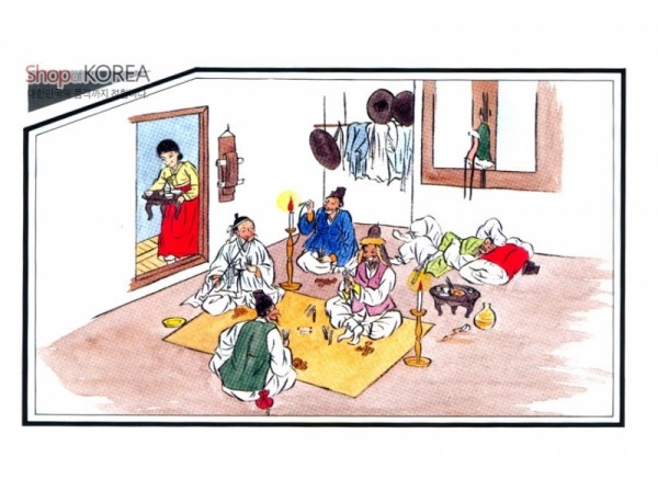 그림엽서-한국의민속 - 상세 이미지 3