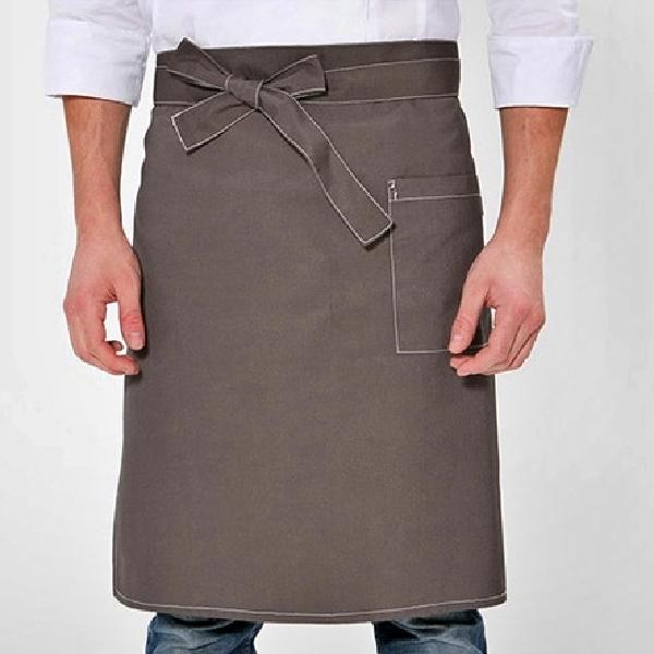 짧은앞치마 홀서빙 앞치마 무지 가벼운 여름용 미니앞치마 카페 바리스타 커피 애견 미용