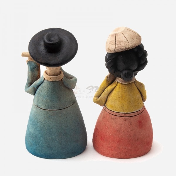 황토인형-선비와 어우동 전통기념선물,한국기념품, 외국인선물 - 상세 이미지 4