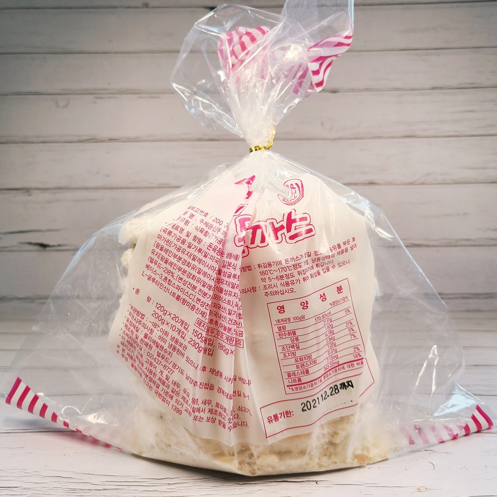 텔푸드 수제 통등심 등심돈까스 업소용 150g x 10장 - 상세 이미지 2