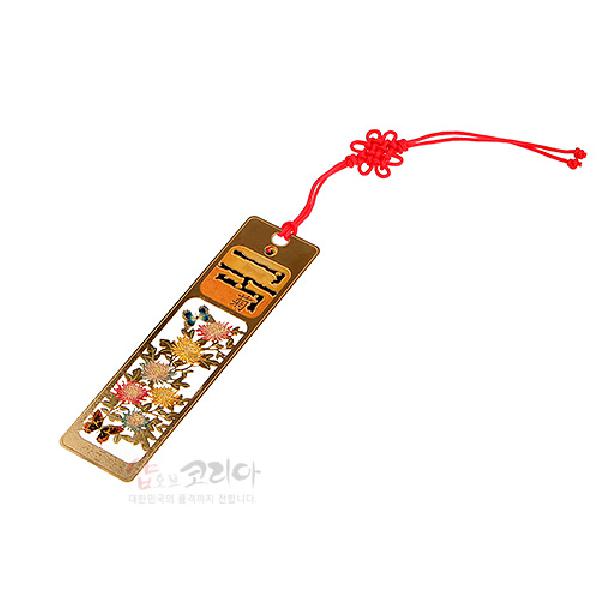 금장책갈피-국화 - 상세 이미지 2