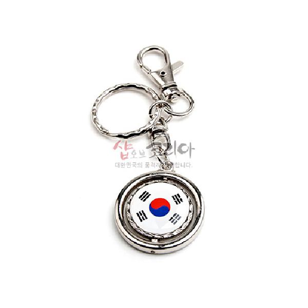 원형열쇠고리 5p세트-태극기 - 상세 이미지 2