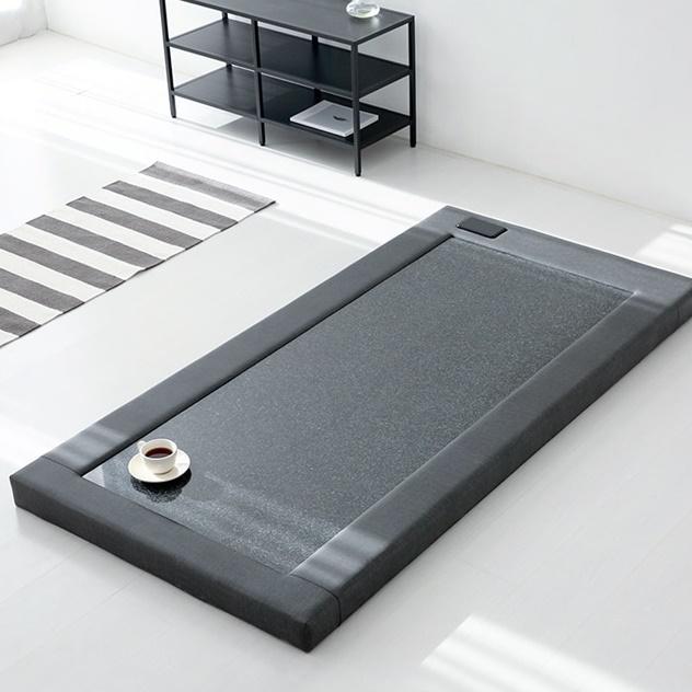 게르마늄 원석 1인용 돌침대 보료 싱글 사이즈 온돌침대 S 토퍼 매트 매트리스