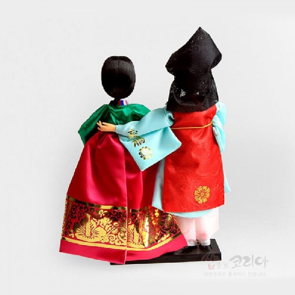 한복인형 中 - 도령과 아씨 - 상세 이미지 5