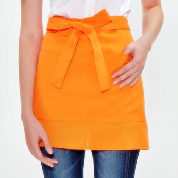 허리형 홀서빙 앞치마 짧은앞치마 미니앞치마 무지 가벼운 여름용 카페 바리스타 커피