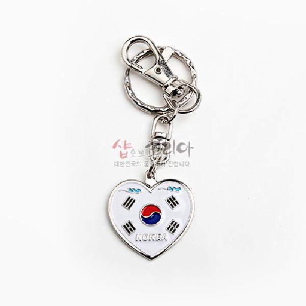 하트열쇠고리 5p세트-태극기 - 상세 이미지 2