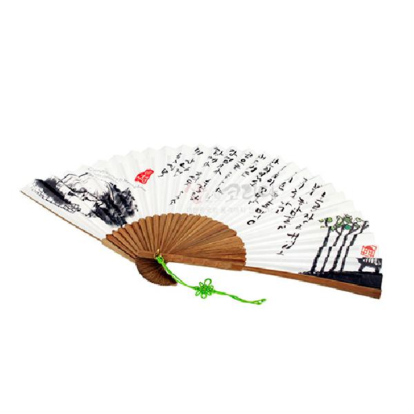 부채 남으로 오죽선 접선 한국적인 합죽선 외국인 선물 한국 기념품 - 상세 이미지 3