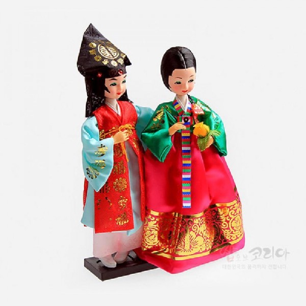 한복인형 中 - 도령과 아씨 - 상세 이미지 4