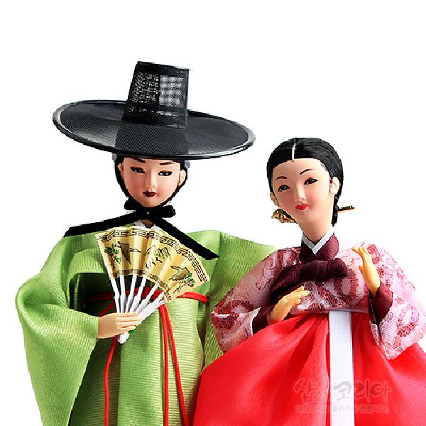한복인형-선비와귀부인 : 샵오브코리아