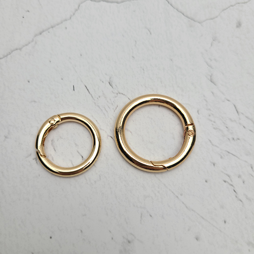 명품호환 리폼용 고리 부자재 O링 내경 20mm/25mm 열쇠고리 키링 가방 후크 - 상세 이미지 2