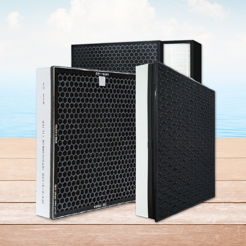 [호환] 삼성 공기청정기 필터 CFX-B100D CFX-K100D 기본형 헤파 필터왕국 - 상세 이미지 2