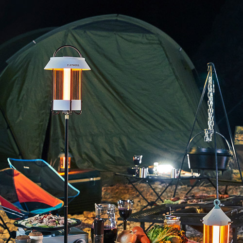 크레모아 셀레네 감성 LED 랜턴 차박 캠핑 충전식 무드램프 모던 인테리어 불멍 조명