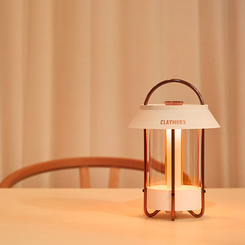 크레모아 셀레네 감성 LED 랜턴 차박 캠핑 충전식 무드램프 모던 인테리어 불멍 조명