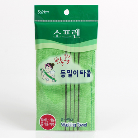 소프렌 등밀이 때타올 목욕타올 이태리 롱타올
