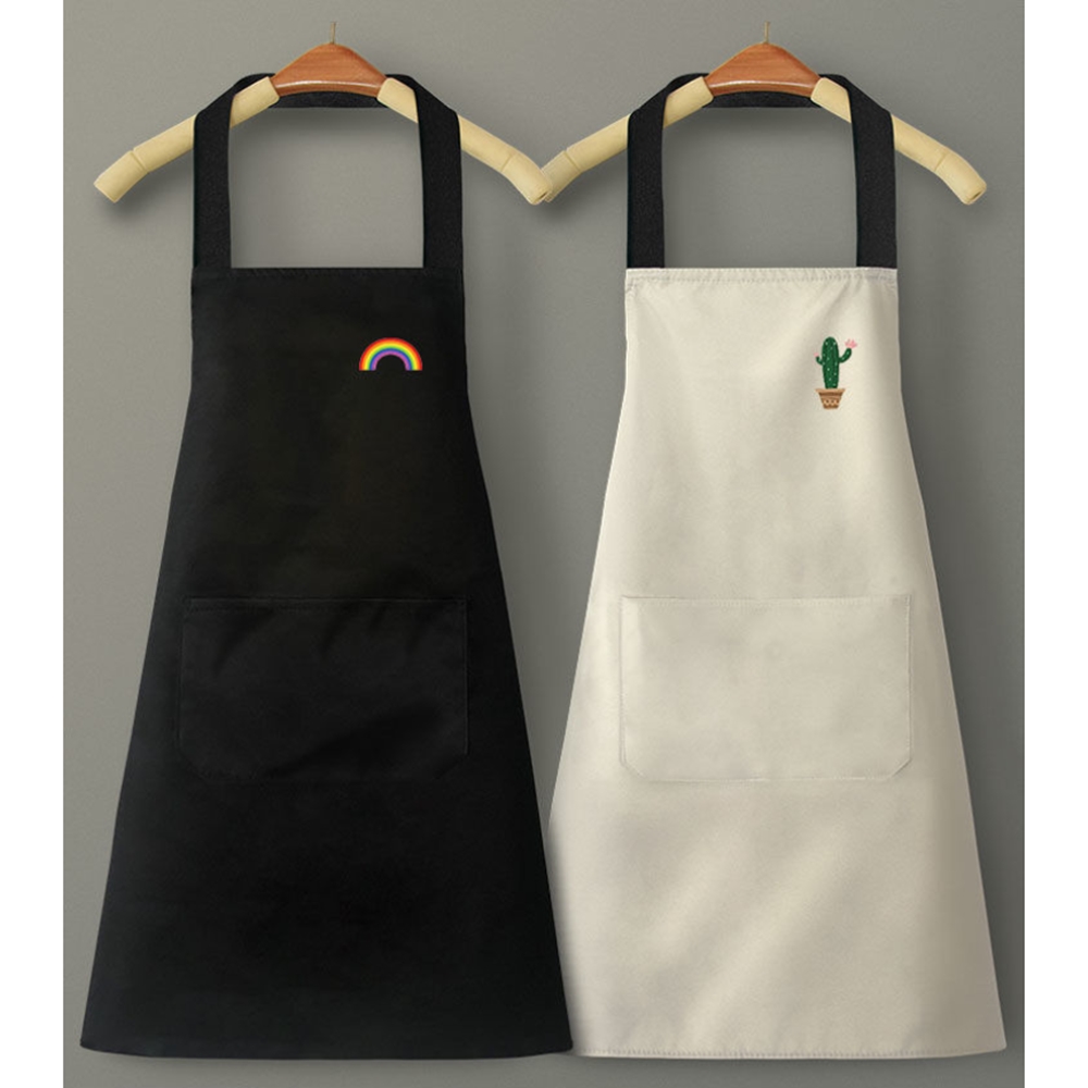 예쁜방수앞치마 플로리스트 커피숍 서빙 식당용 앞치마