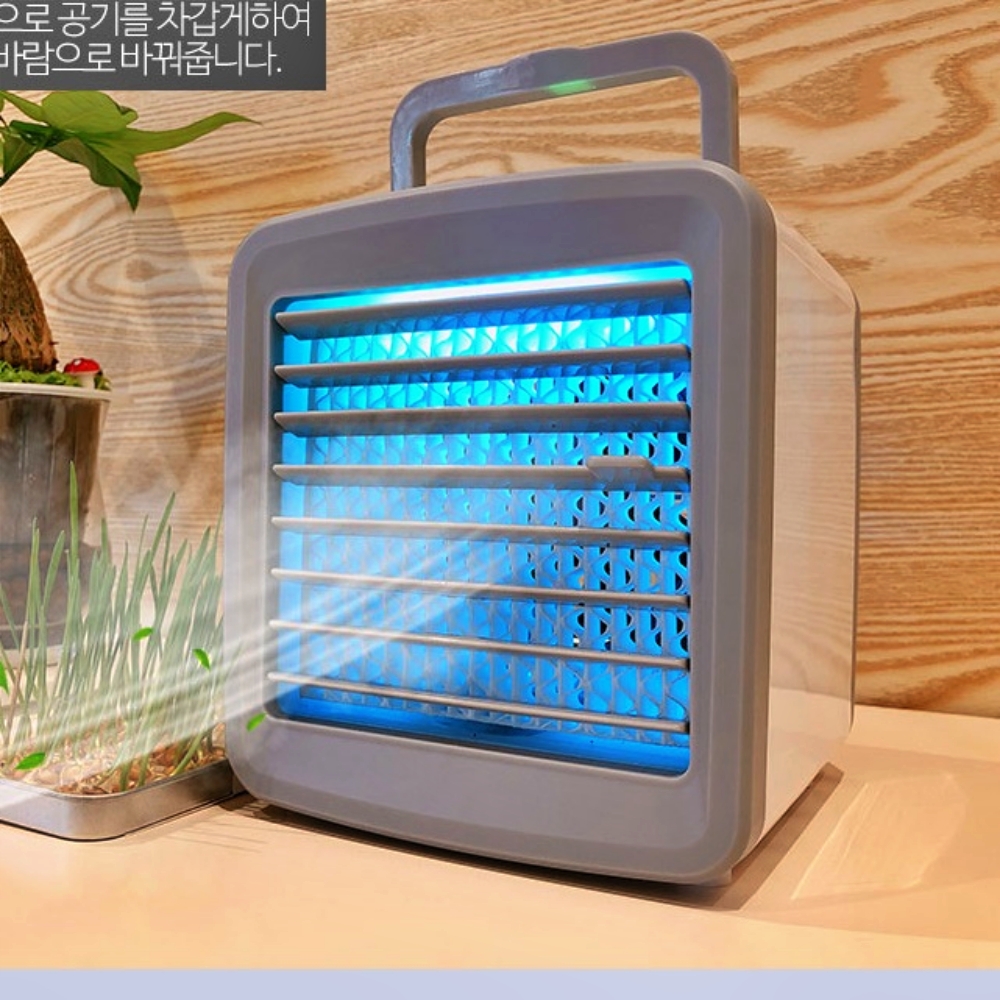 탁상용냉풍기 캠핑냉풍기 캠핑용냉풍기 1인용 소형 간이에어컨 - 상세 이미지 4